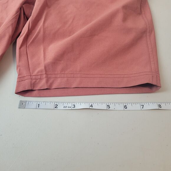 SAXX Pants Go to Town 2-in-1 Shorts 9” Desert Red Mens size 28 NWT $70 - Picture 10 of 11